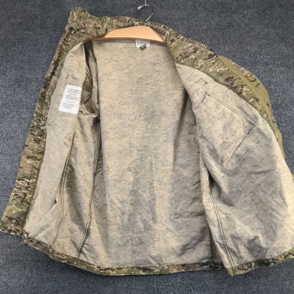 U.S. Army Men's Combat Uniform Digital Camouflage Coat Size Medium Cotton Blend - Picture 4 of 13